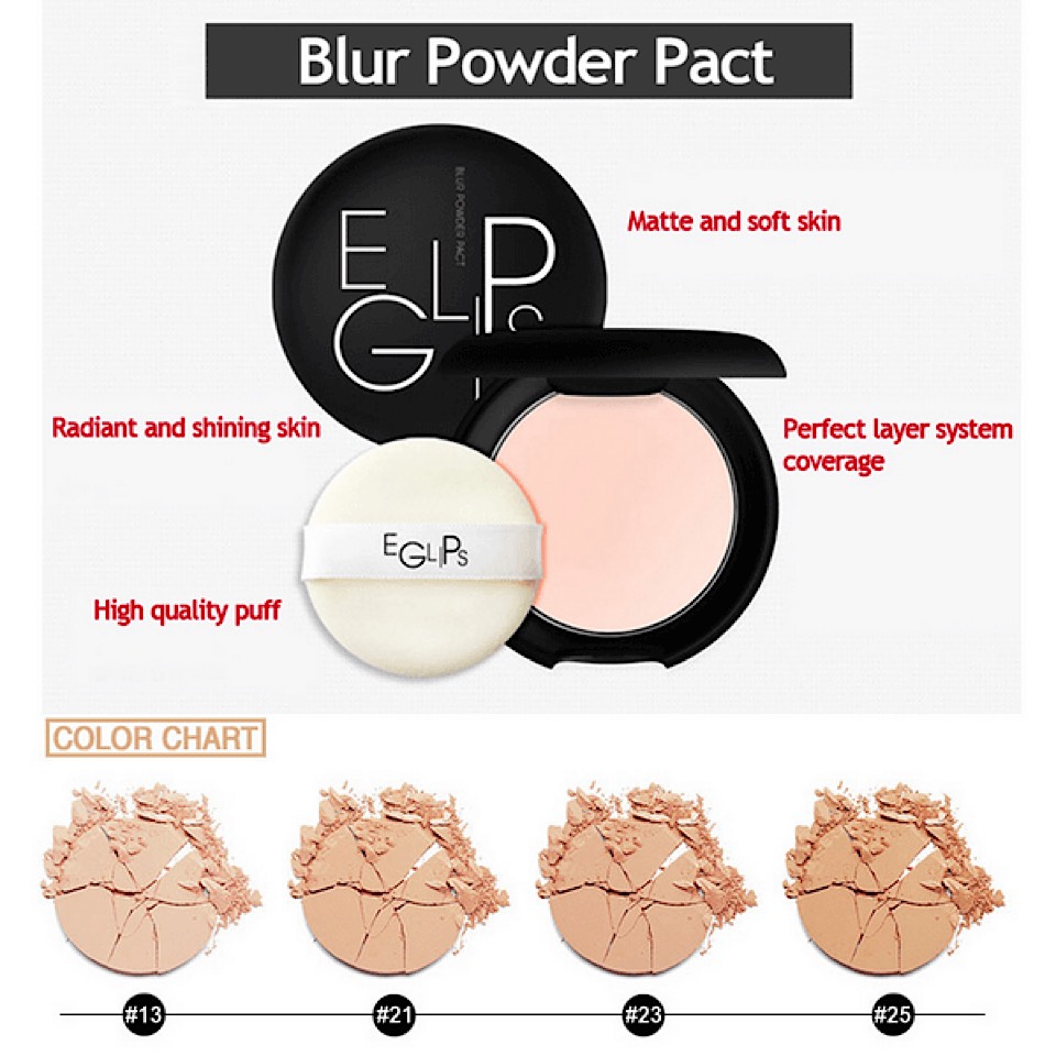 Phấn Eglips Blur Powder Pact